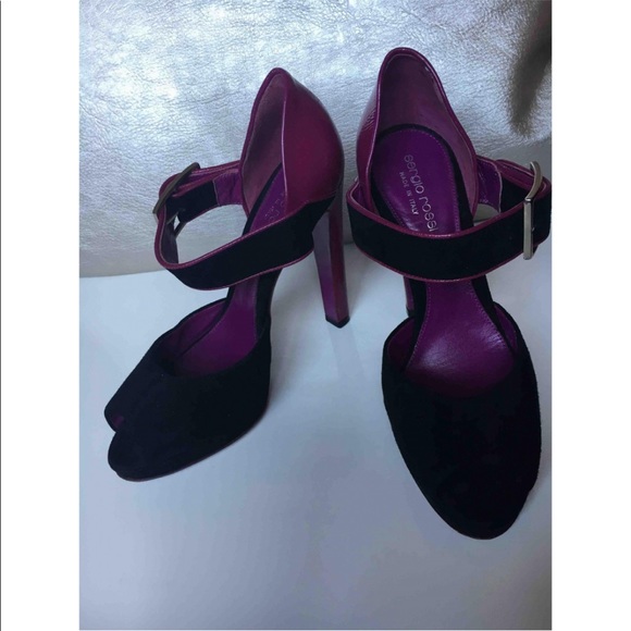 EUC authentic Sergio Rossi heels. - Picture 3 of 9